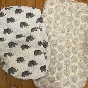 Set of 2 Land of Nod Changing Pad Covers